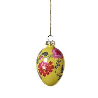 Paashanger ei bloemenprint - multikleur