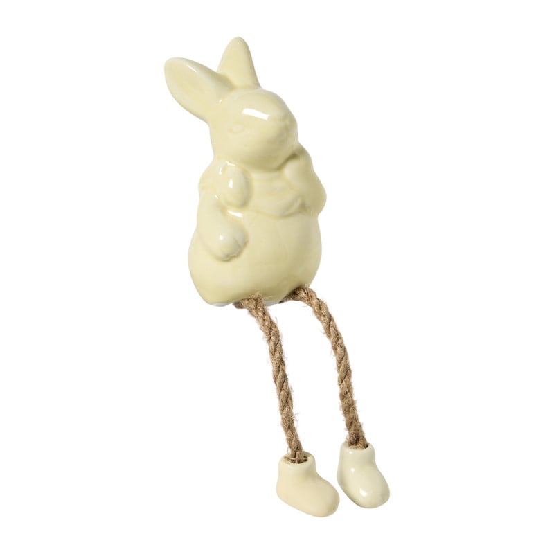 Paashaas met hangende beentjes - multikleur - diverse varianten