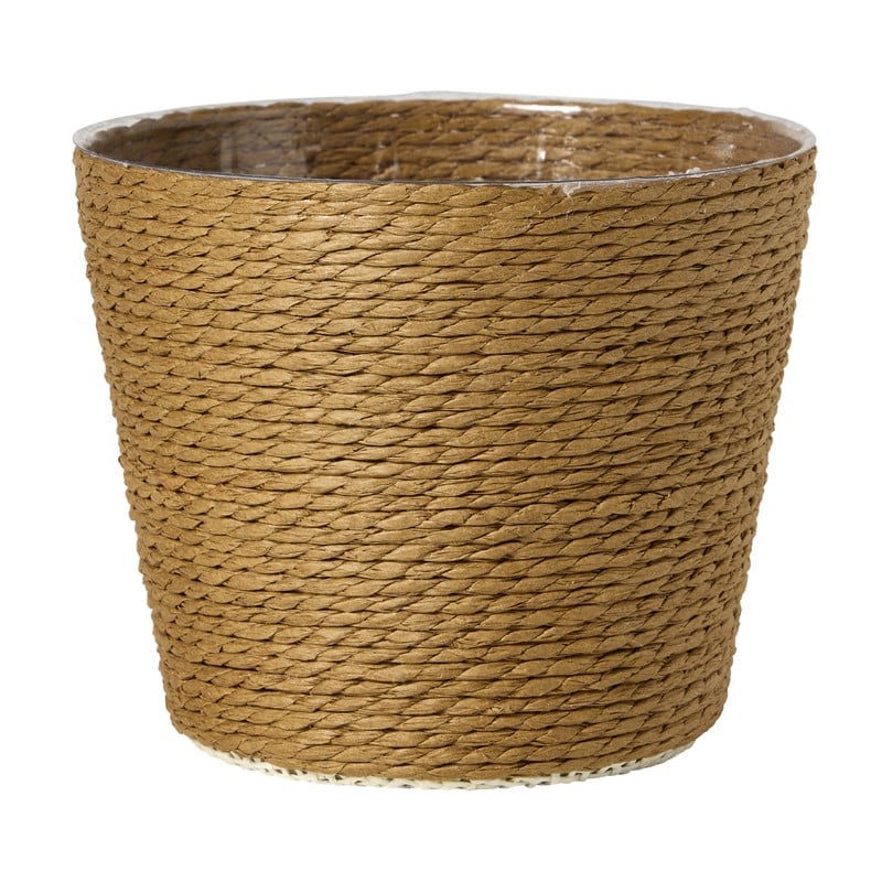 Bloempot mand klein - diverse varianten - ø12x9 cm