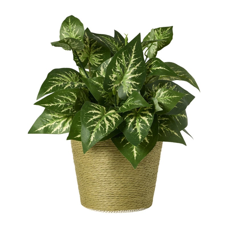 Bloempot mand groot - diverse varianten - ø13.5x11 cm