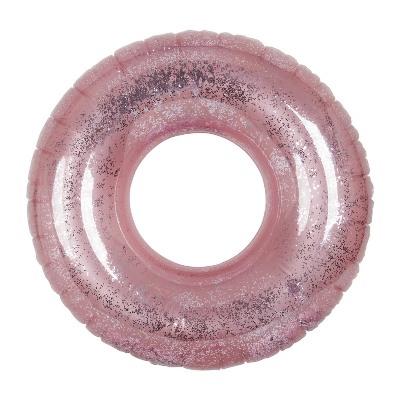 Zwemband ring glitter - roze - 100 cm