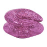 Opblaasbare kinderstoel glitter - roze