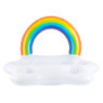 Regenboog drinkhouder - 62x42x39 cm