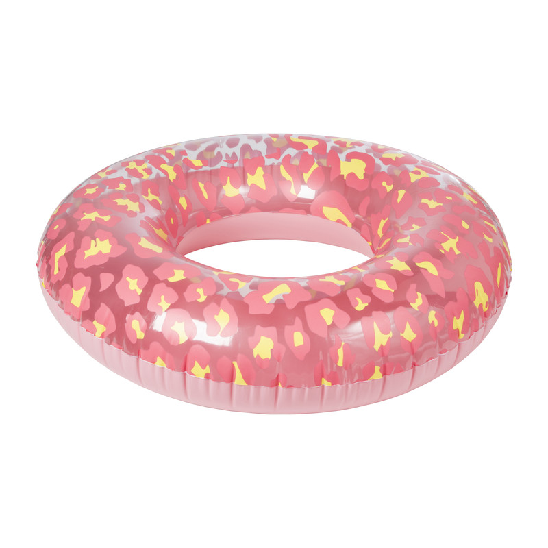 Zwemband leopard - roze - ⌀90 cm