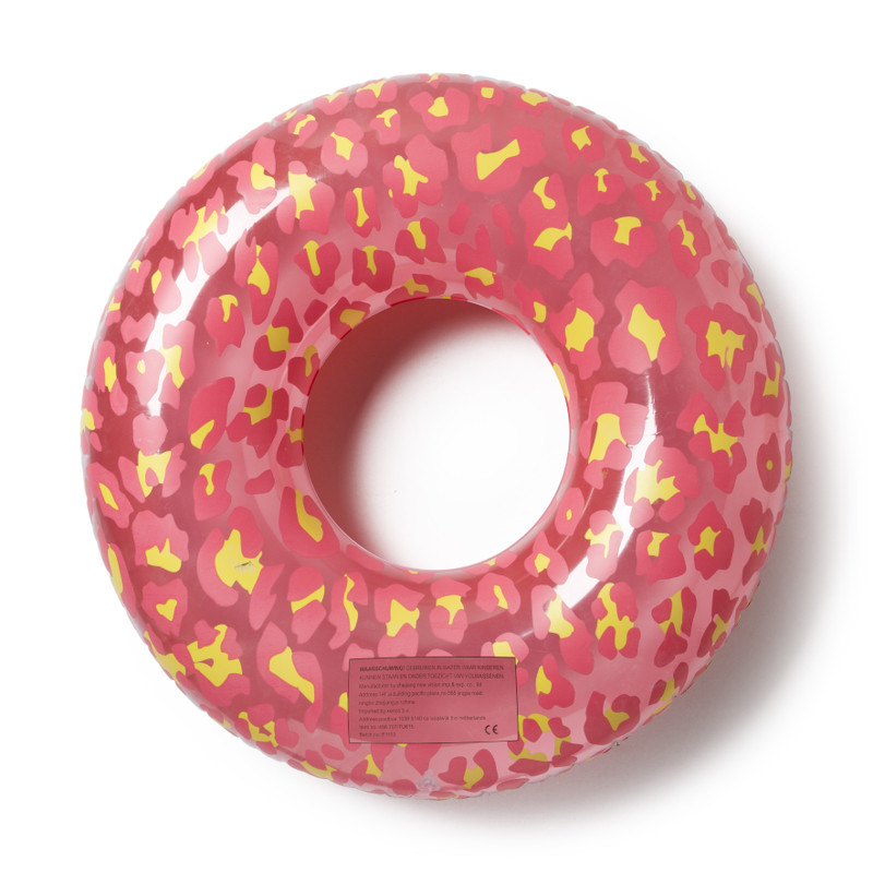 Zwemband leopard - roze - ø90 cm