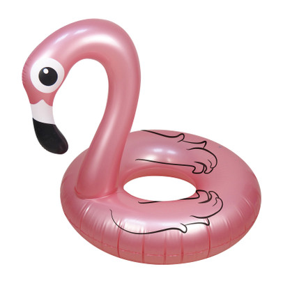ik ben slaperig exotisch Politiebureau Zwemband flamingo - roze - ⌀100x90 cm | Xenos