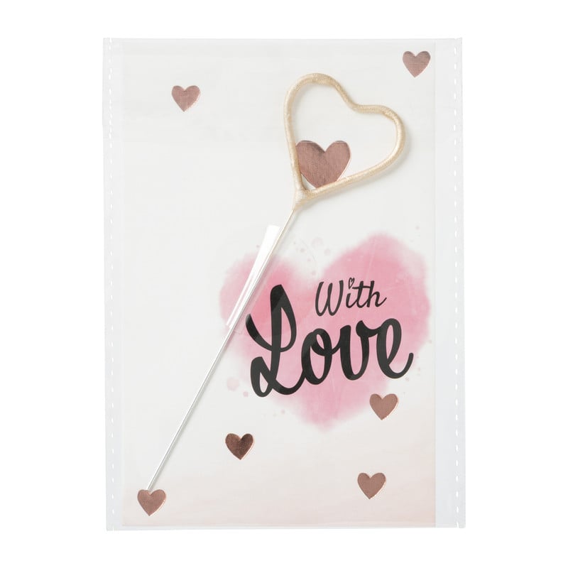 Vuurwerk sterretje liefde - diverse varianten 