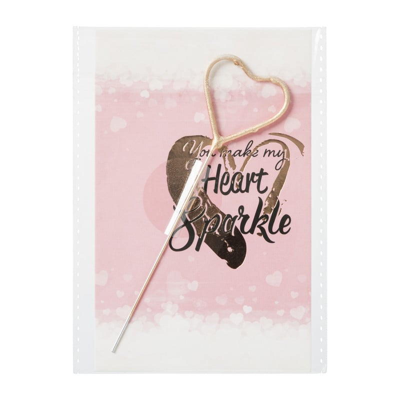 Vuurwerk sterretje liefde - diverse varianten 