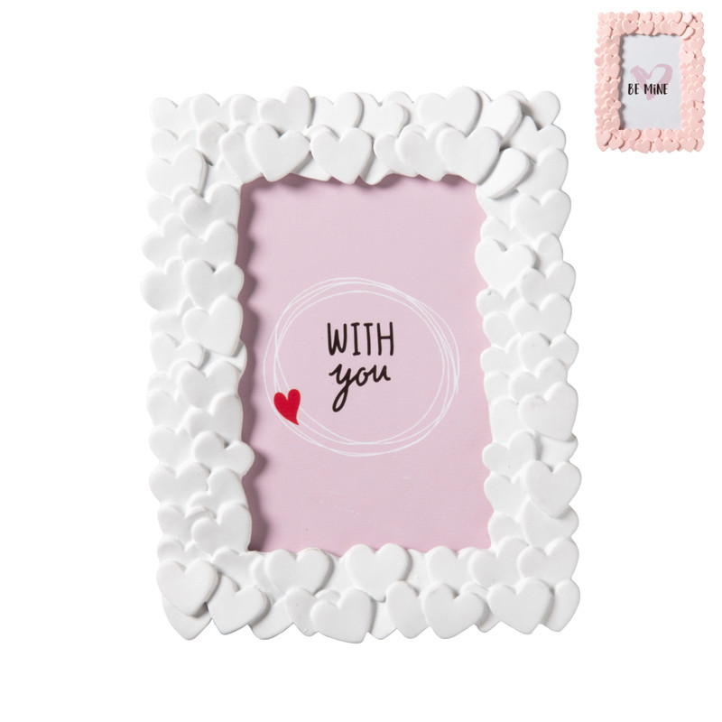 Fotolijst met hartjes - diverse varianten - 10x15 cm