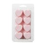 Wax hartjes set van 8 - diverse varianten