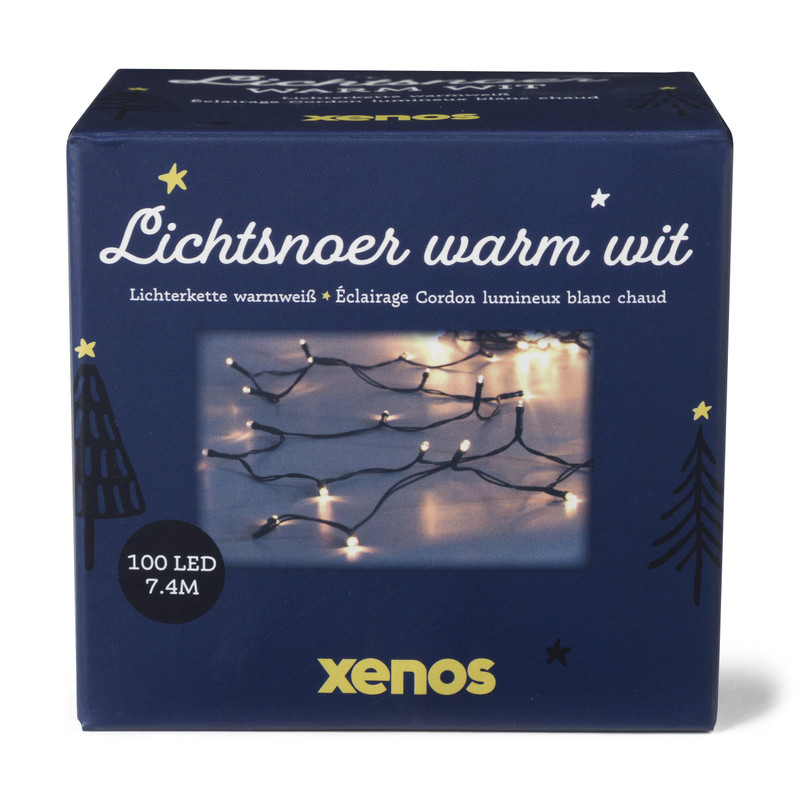 Kerstverlichting  - 100 lampjes - 7.4 meter