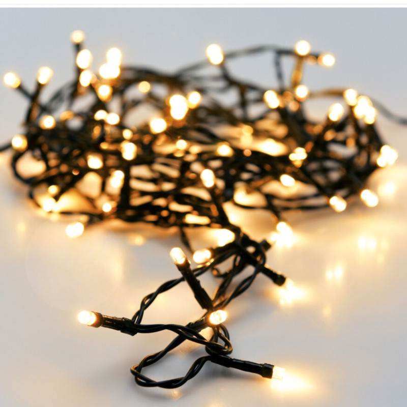 Kerstverlichting LED - warm wit - 48 lampjes - 3.5 meter