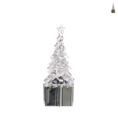 Kerstboom lampje - 11x5x4 cm - diverse varianten