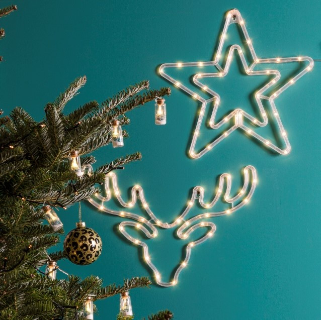 LED decoratie - ster - 42 led