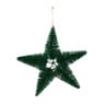 Kerstster - groen - 25 cm