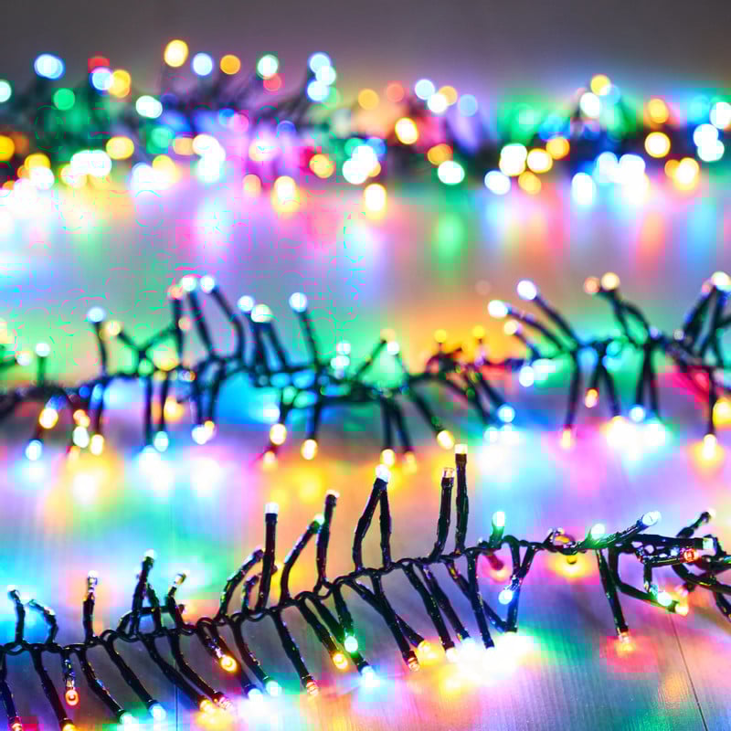 Clusterverlichting - multi kleur - 768 LED