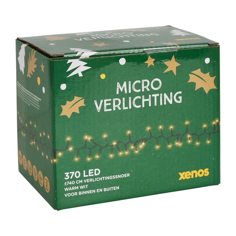 Microverlichting - warm wit - 370 LED