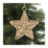 Hanger ster - rotan - ⌀15 cm