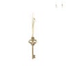 Kersthanger gouden sleutel - diverse varianten