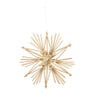 Kersthanger rieten ster - diverse varianten - ⌀20 cm 