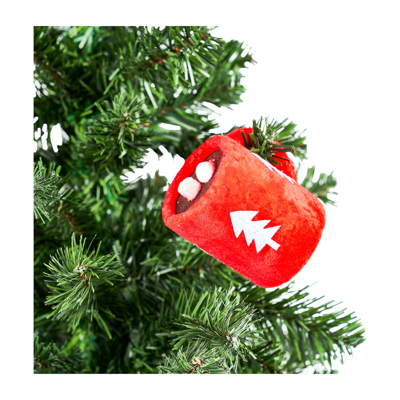 Hanger mok - rood - 7 cm