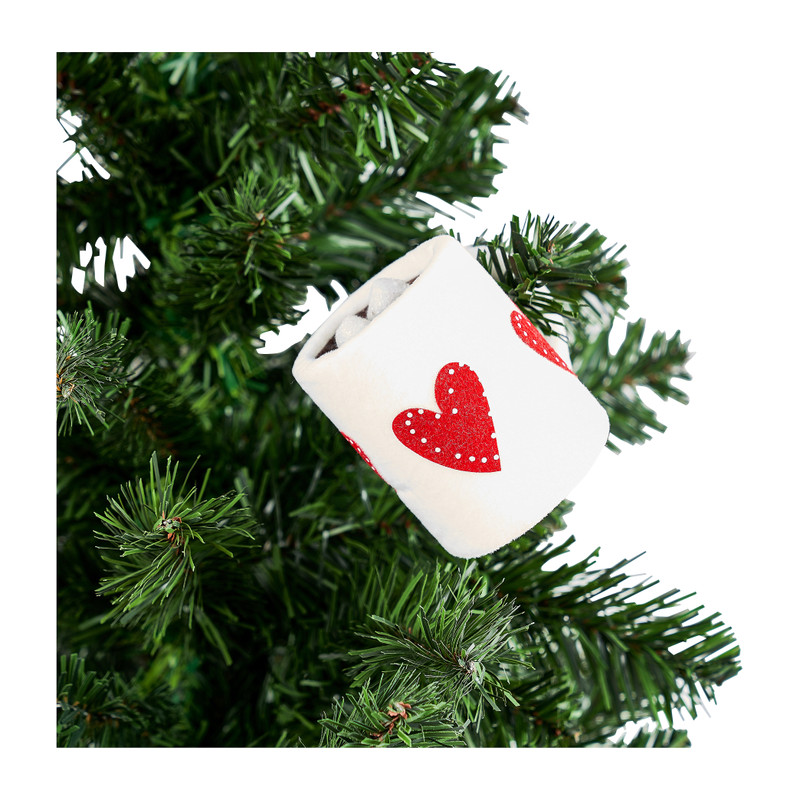 Hanger mok - wit - 7 cm