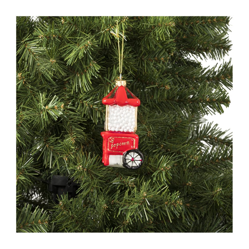 Kersthanger popcornmachine