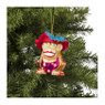 Kersthanger aap met hoed