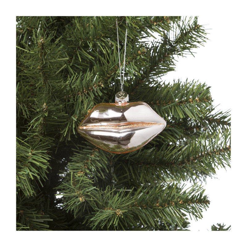 Kersthanger lippen - diverse kleuren