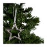 Hanger ster - zilver - 10 cm