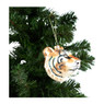 Kerstbal tijger - ø9 cm