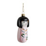 Kersthanger geisha - roze - 10 cm