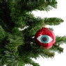 Kerstbal EYE - rood - 8 cm