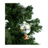 Kersthanger wereldbol - 10 cm