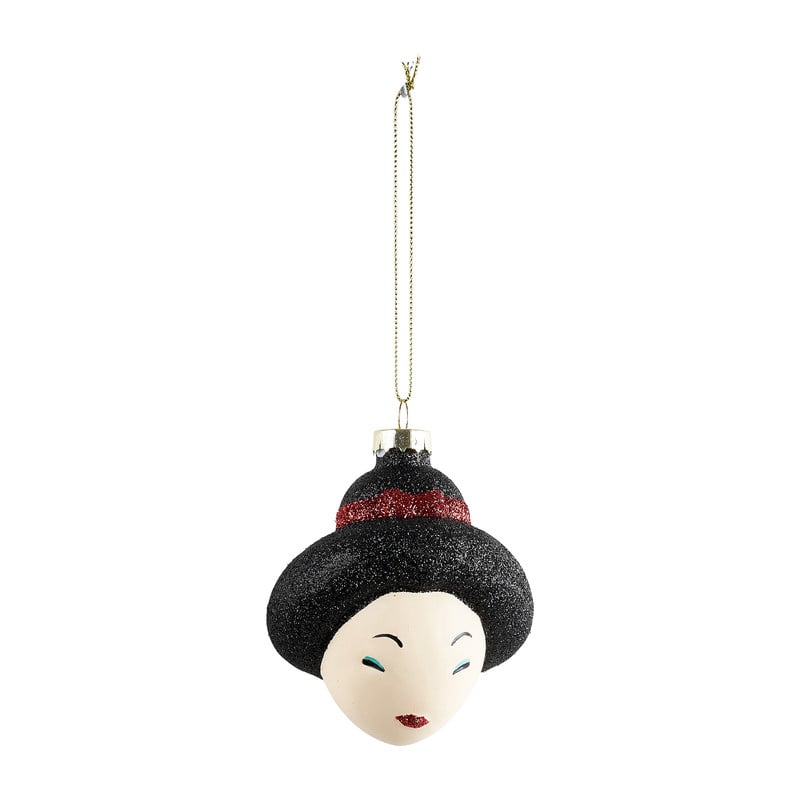 Kerstbal Maya - glas - 8 cm