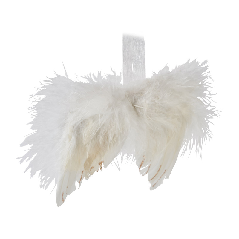 Hangdecoratie vleugels - 13 cm
