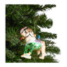 Kersthanger bulldog - 13 cm