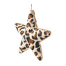 Hanger ster - luipaard - Ø15 cm