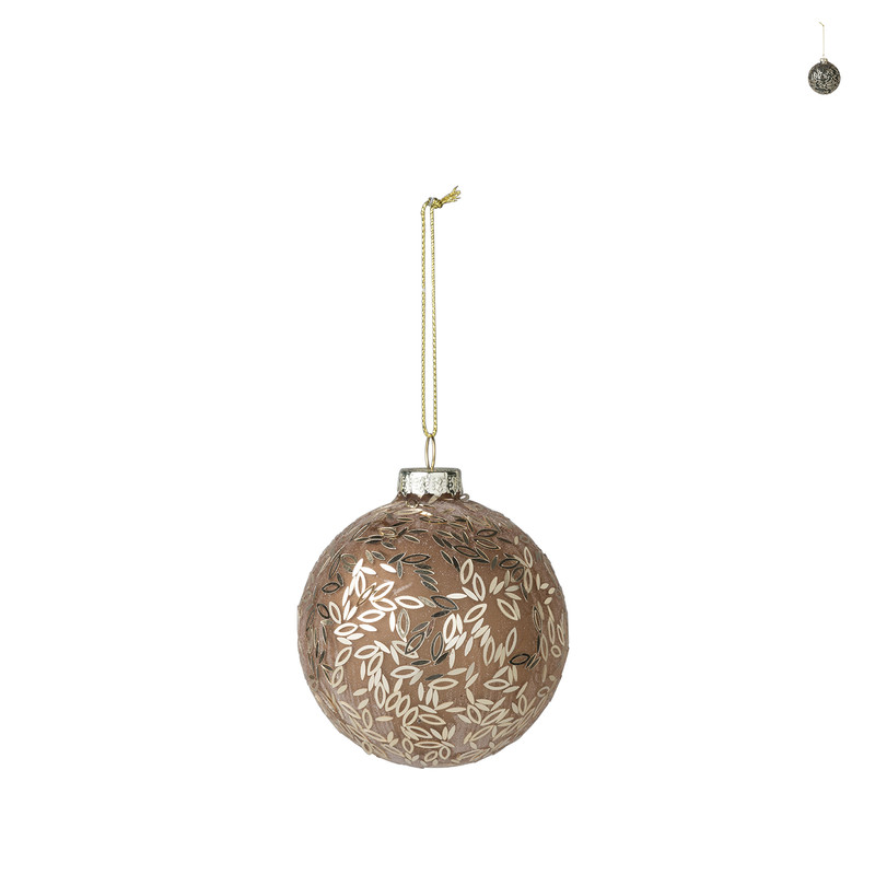 Kerstbal sequences - diverse kleuren - 8 cm