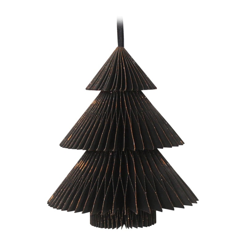 Hanger boom - zwart - 20 cm