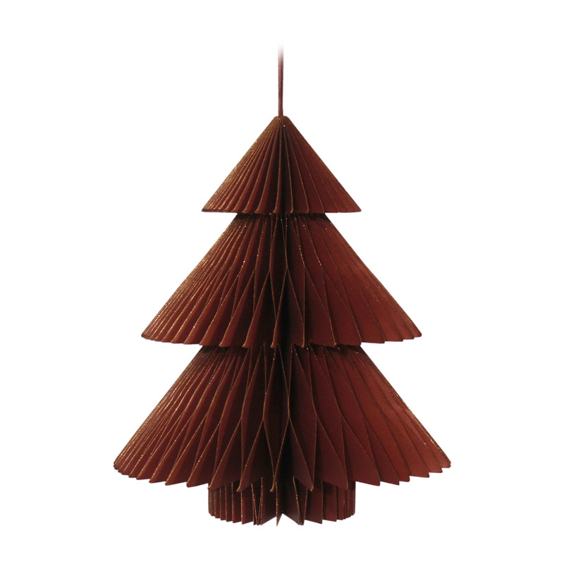 Hanger boom - bruin - 20 cm