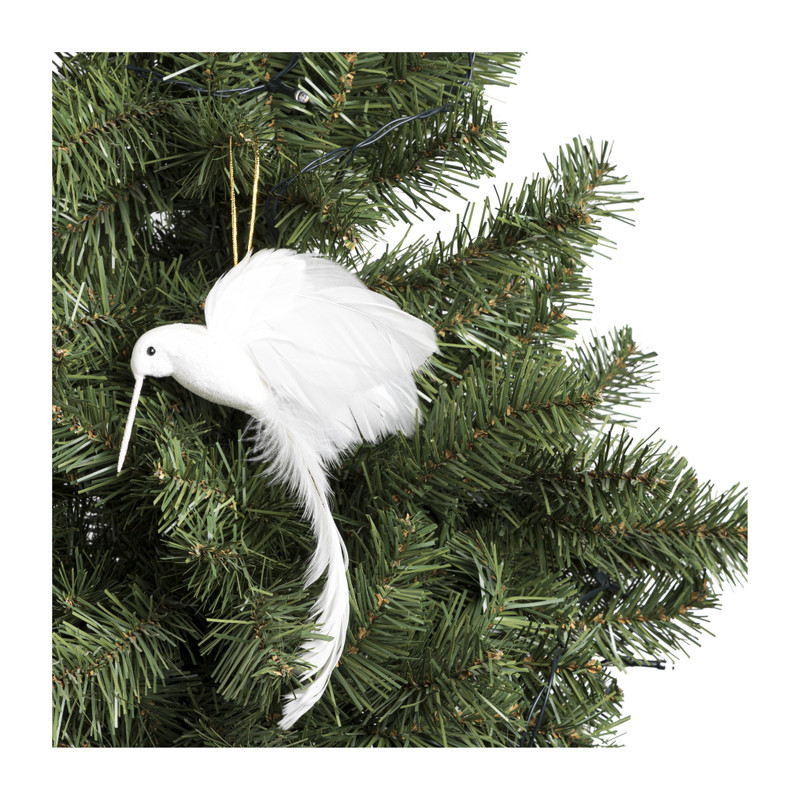 Kersthanger kolibri - wit