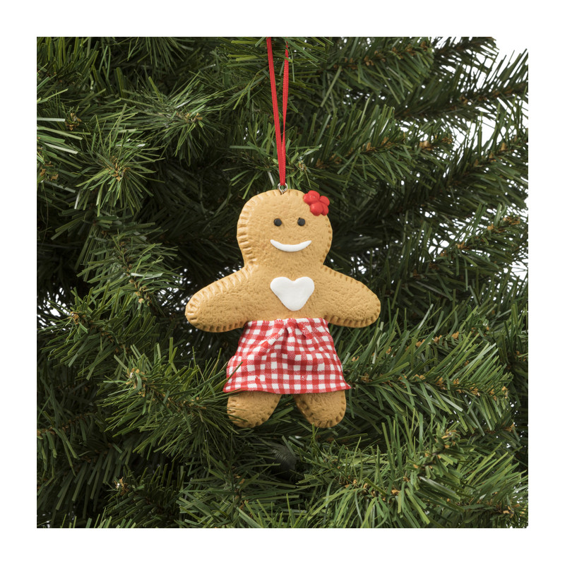 Kersthanger koekmannetje - 9.5x11.5 cm