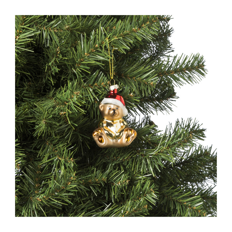 Kersthanger beer - diverse varianten - 28x26x4.5 cm