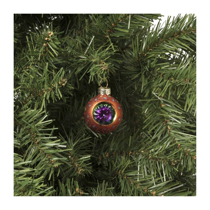 Kerstbal boho mini - diverse varianten - ø4 cm