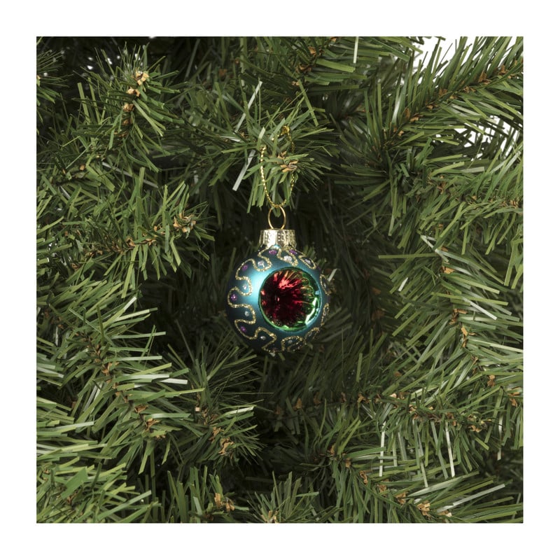 Kerstbal boho mini - diverse varianten - ø4 cm