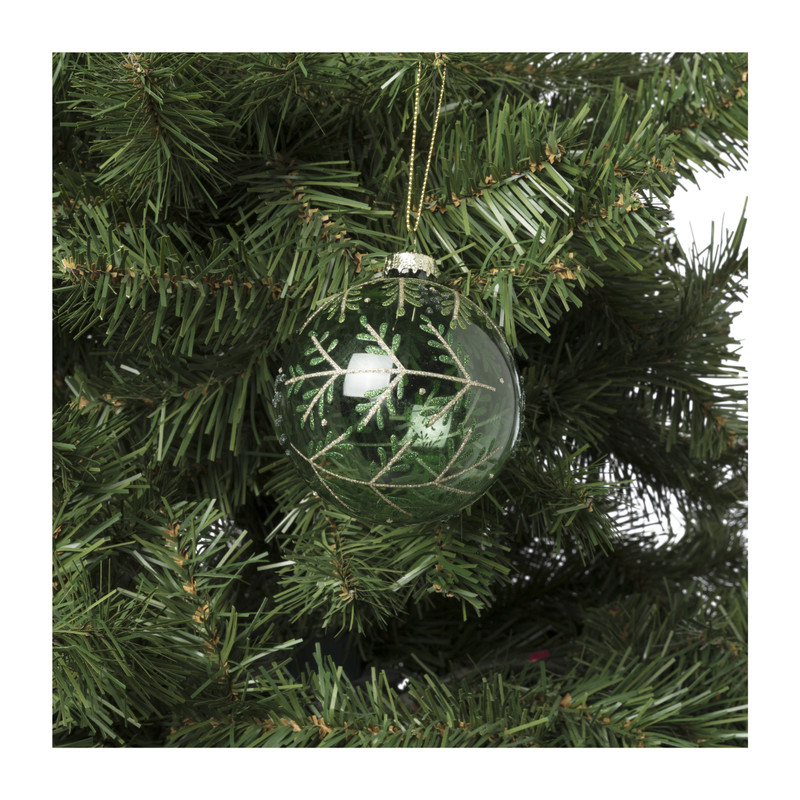 Kerstbal - takjes - ø8 cm