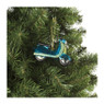 Kersthanger scooter - glas - 7x10.5x4.2 cm