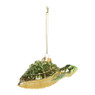 Kersthanger schildpad - glas - 12x8.2x5 cm