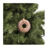 Kersthanger donut - diverse varianten - 9.3x9x3.5 cm